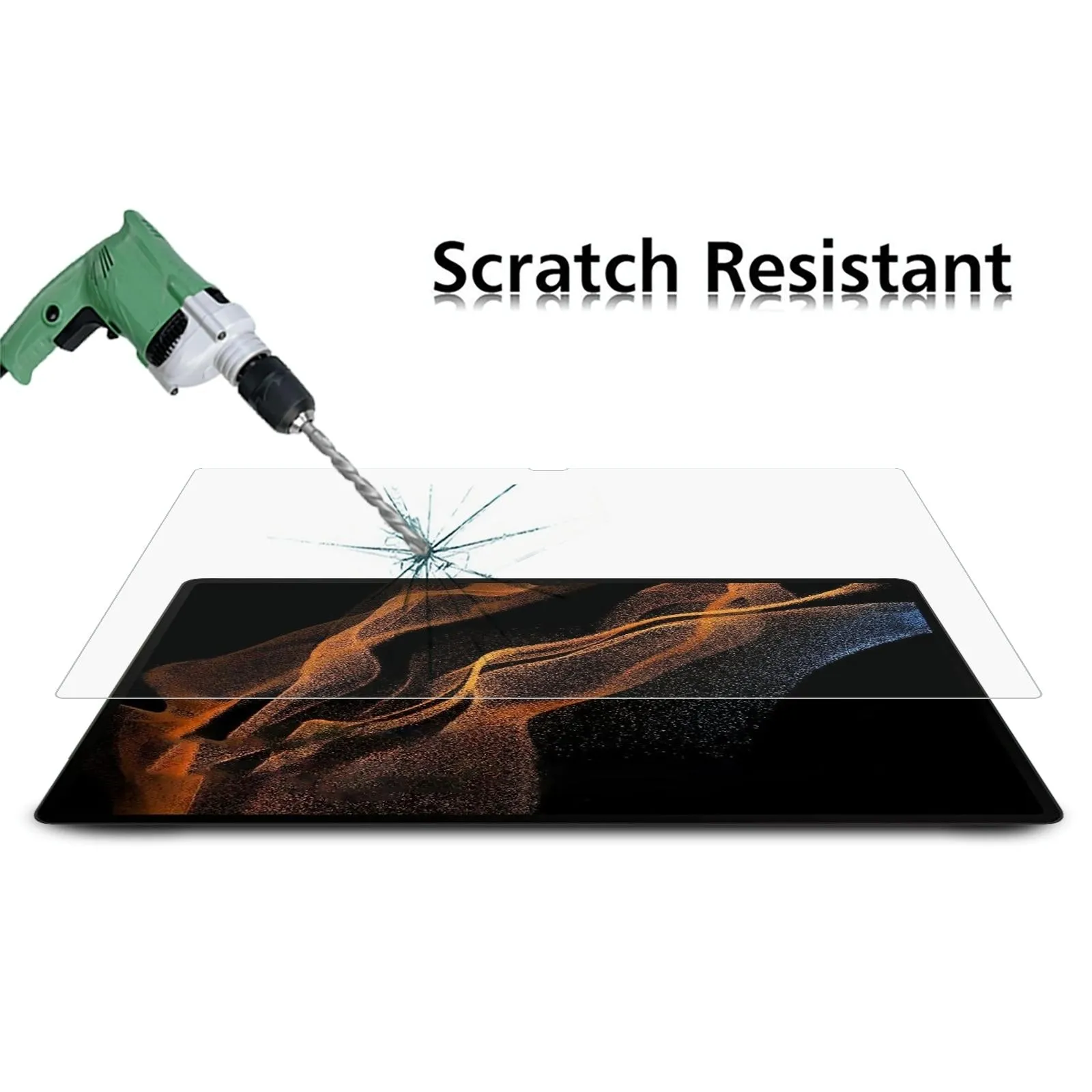 25-pack Tempered Glass Film for Samsung Galaxy Tab S8 Ultra / X900