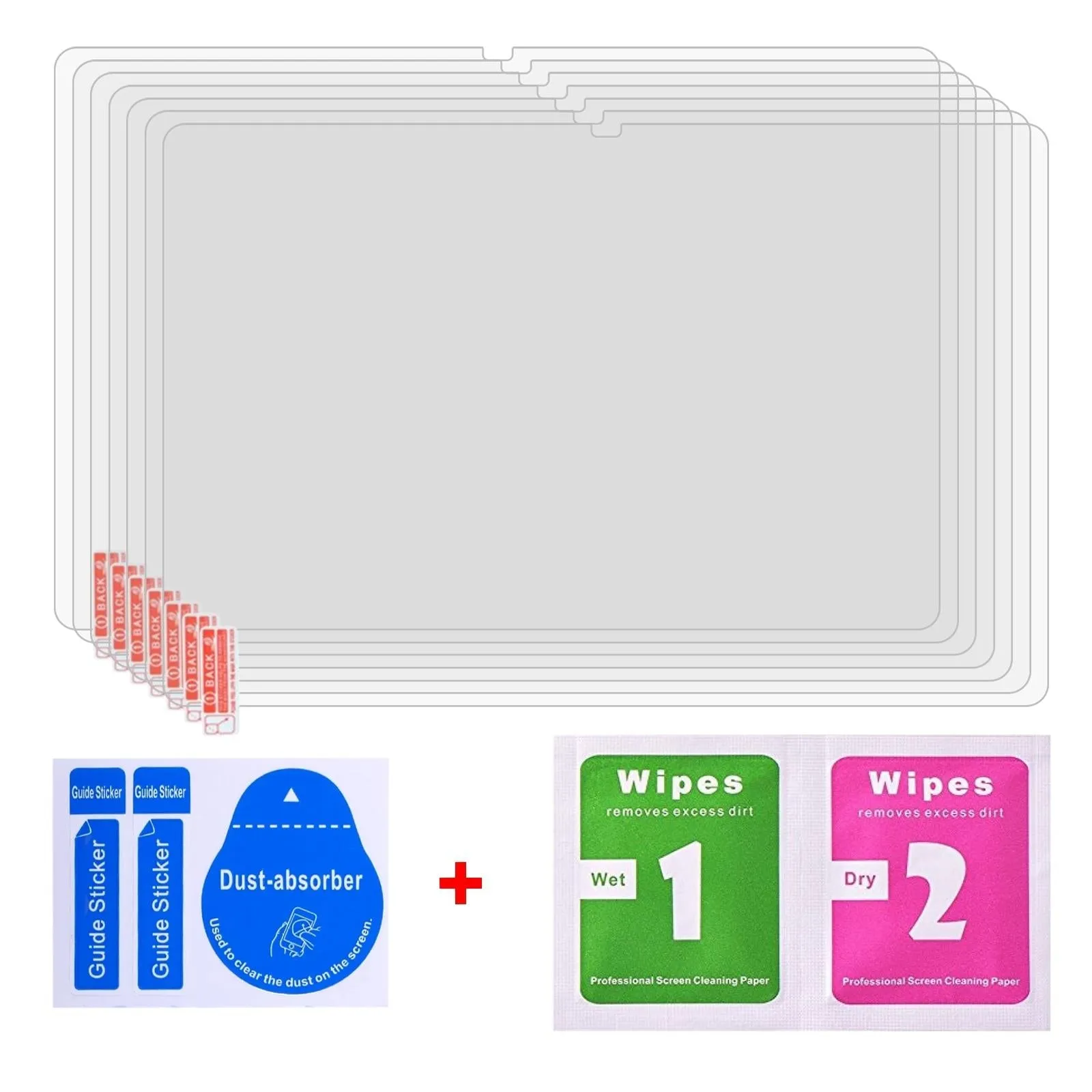 25-Pack Tempered Glass Film For Teclast T30 Tablet - 9H 2.5D Explosion-Proof