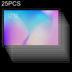 25-Pack Tempered Glass Film For Teclast T30 Tablet - 9H 2.5D Explosion-Proof