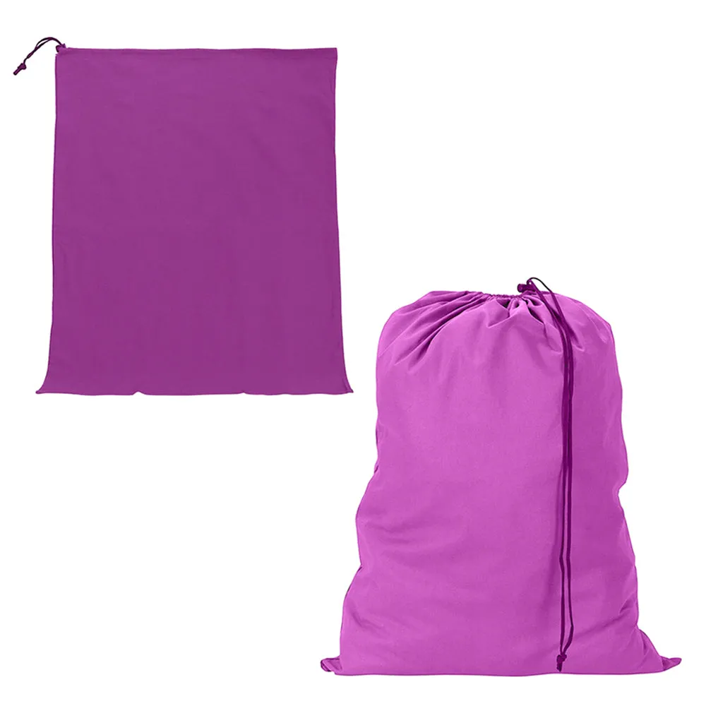 6 Jumbo Sized Laundry Bag Hamper Large Heavy Duty 28"X36" College Home Dorm Gym