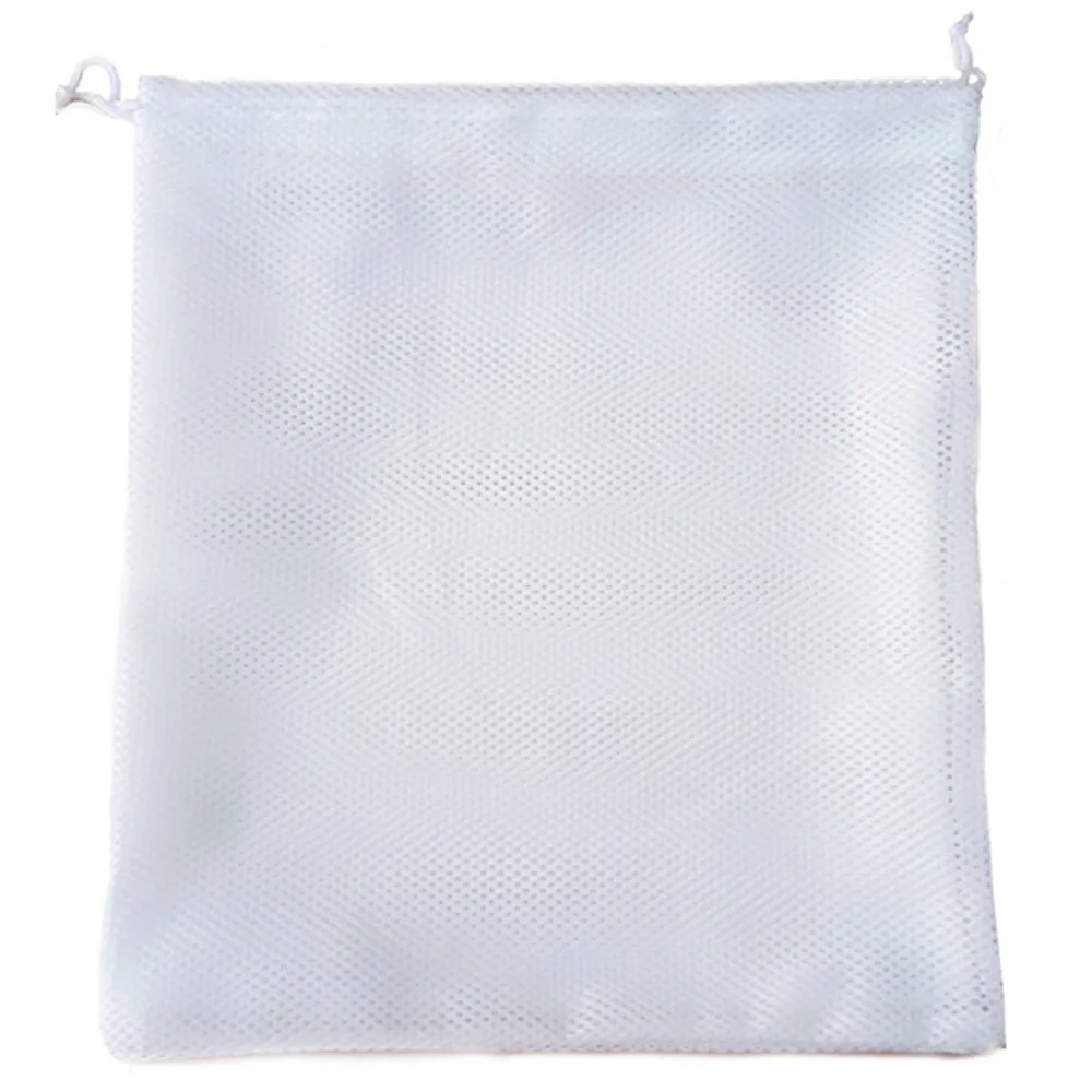 6 Reusable Produce Bag Drawstring Mesh Net Fruit Vegetable Grocery Food Storage