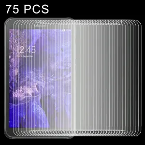 75-piece Tempered Glass Film for Samsung Galaxy Tab Active / T360 - 0.4mm 9h  Hardness 2.5d Explosion-proof
