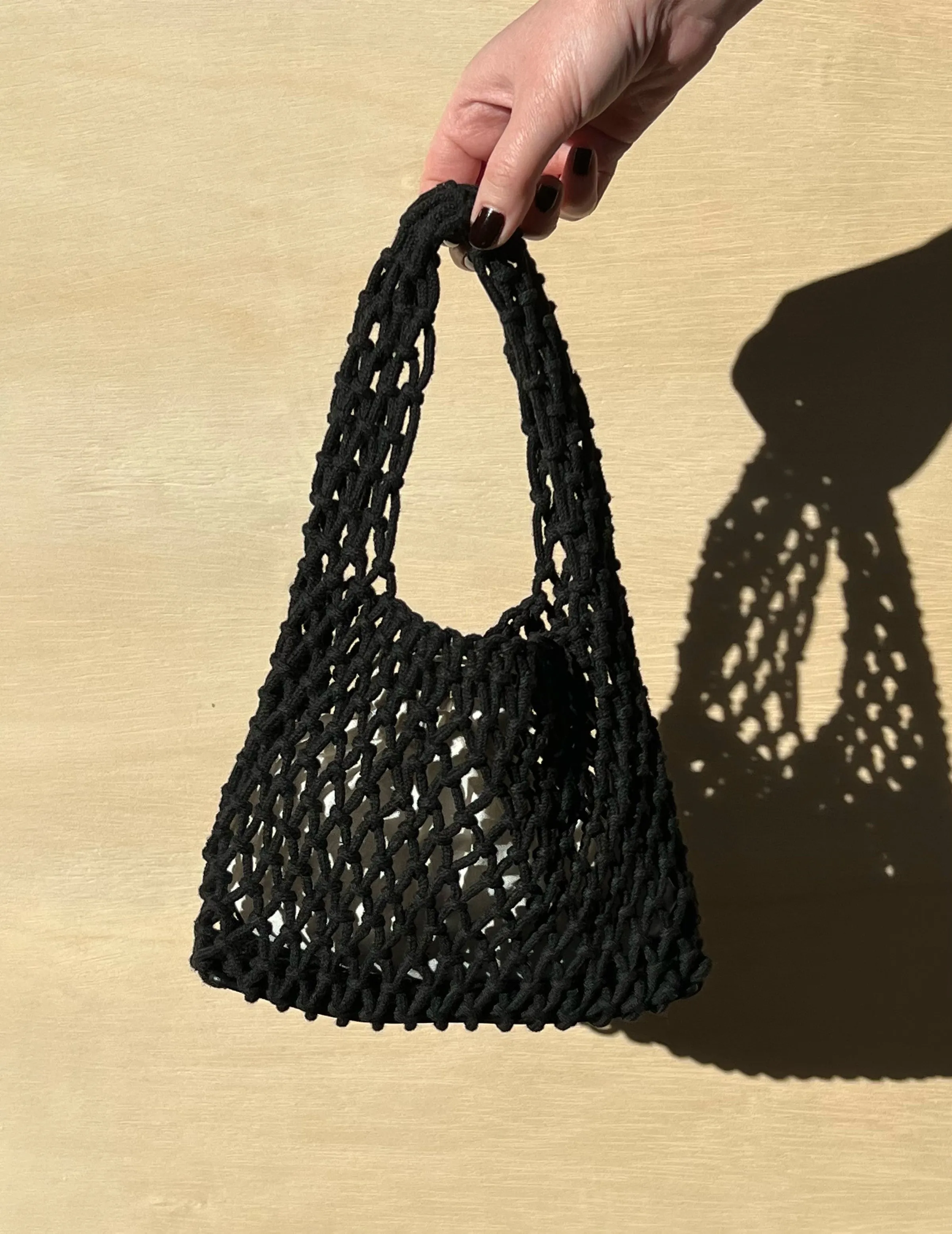Alice Handmade Cotton Rope Bag