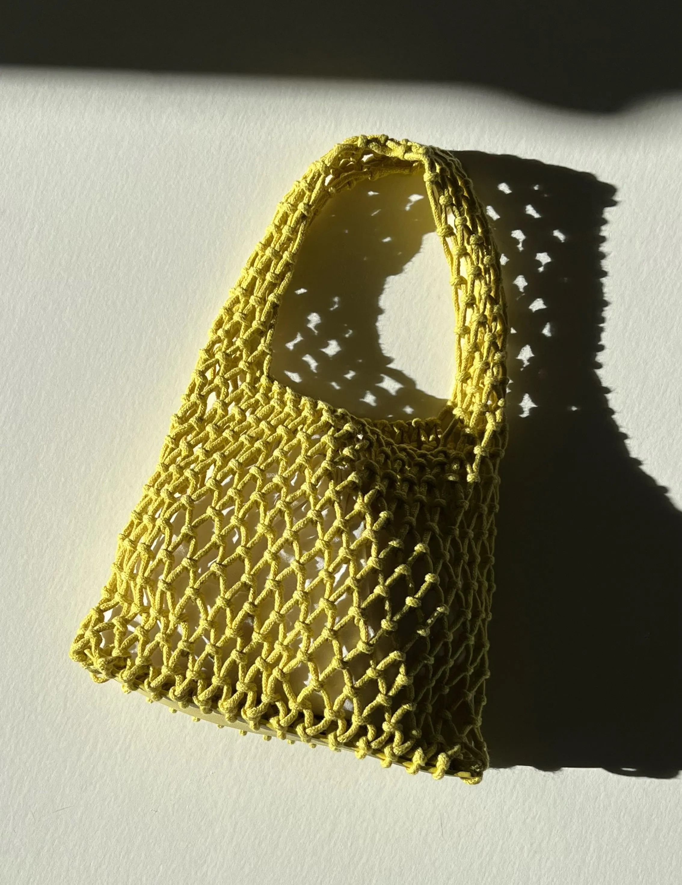 Alice Handmade Cotton Rope Bag