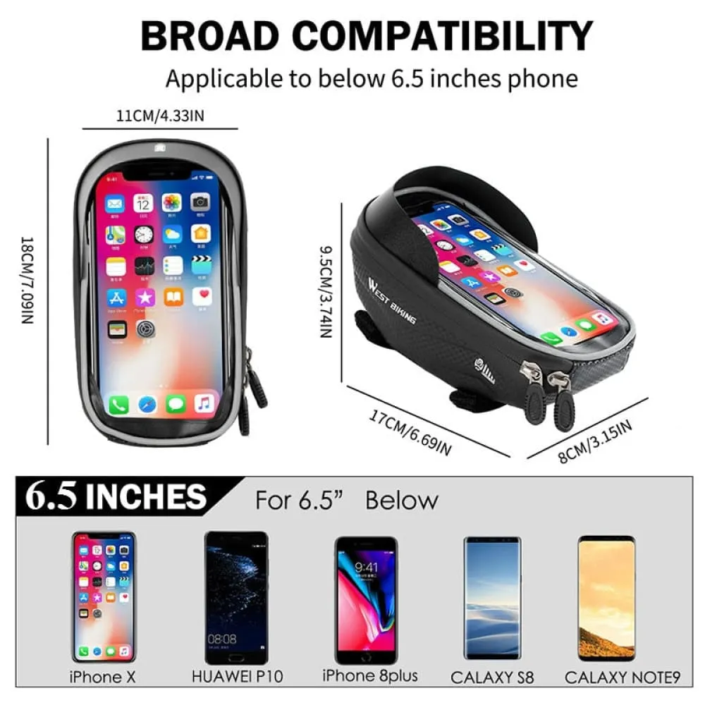 Bicycle Bag High Quality Eva Waterproof Top Tube Bike Bag
