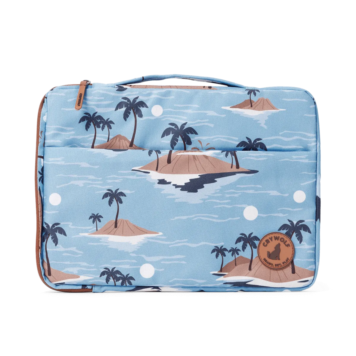 Crywolf Laptop Sleeve 13" - Blue Lost Island