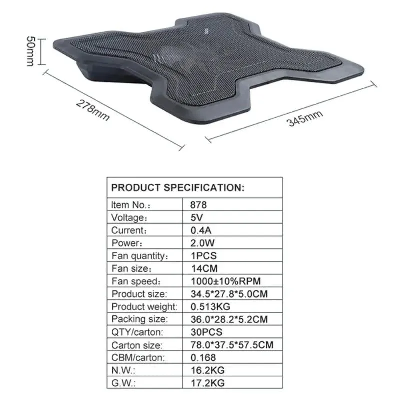 Desktop and Laptop Usb Cooling Fan