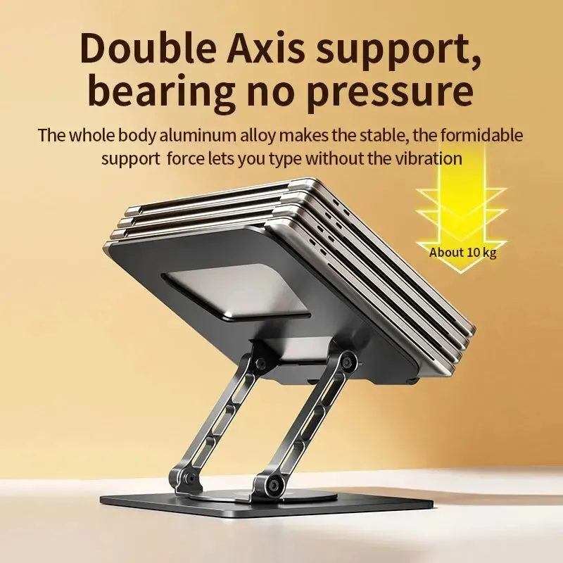 Foldable Aluminium Alloy Laptop Stand for Macbook and Tablets Ls652