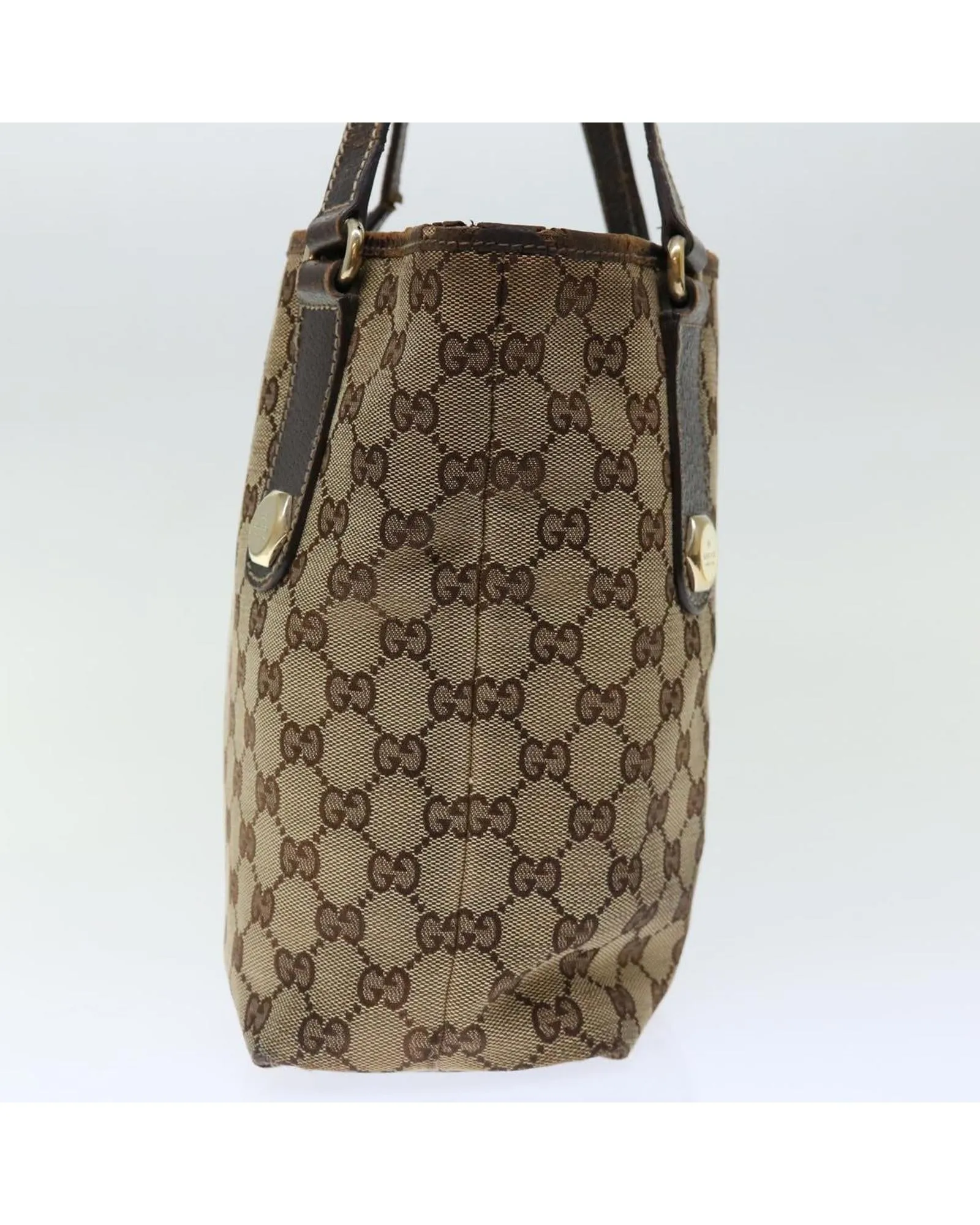 GG Canvas Beige Tote Bag with Accessories - Italy Made