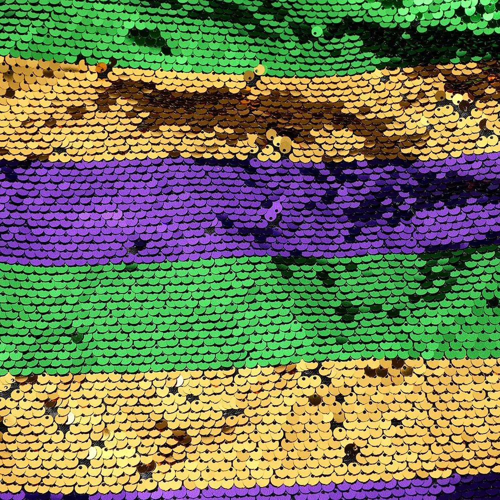 iLLASPARKZ Mardi Gras Sequin Tote Bag
