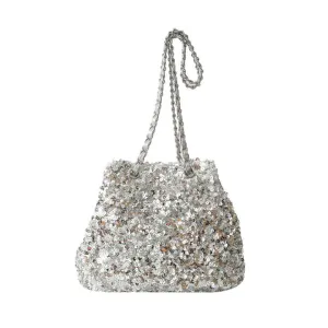 Ladies Popular Sequin Purse Designer-حقيبة يد نسائية أنيقة