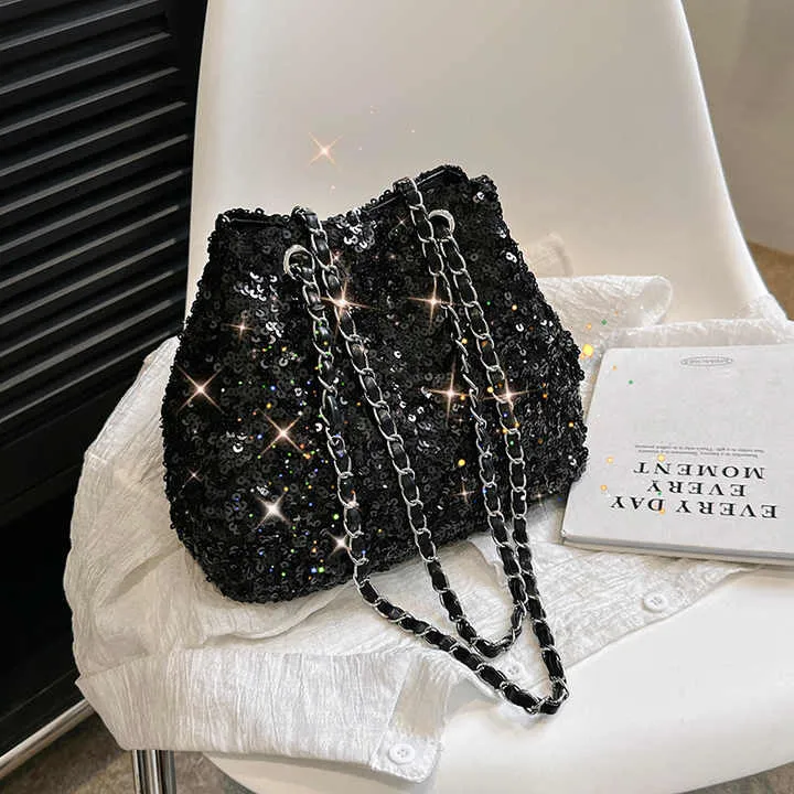 Ladies Popular Sequin Purse Designer-حقيبة يد نسائية أنيقة