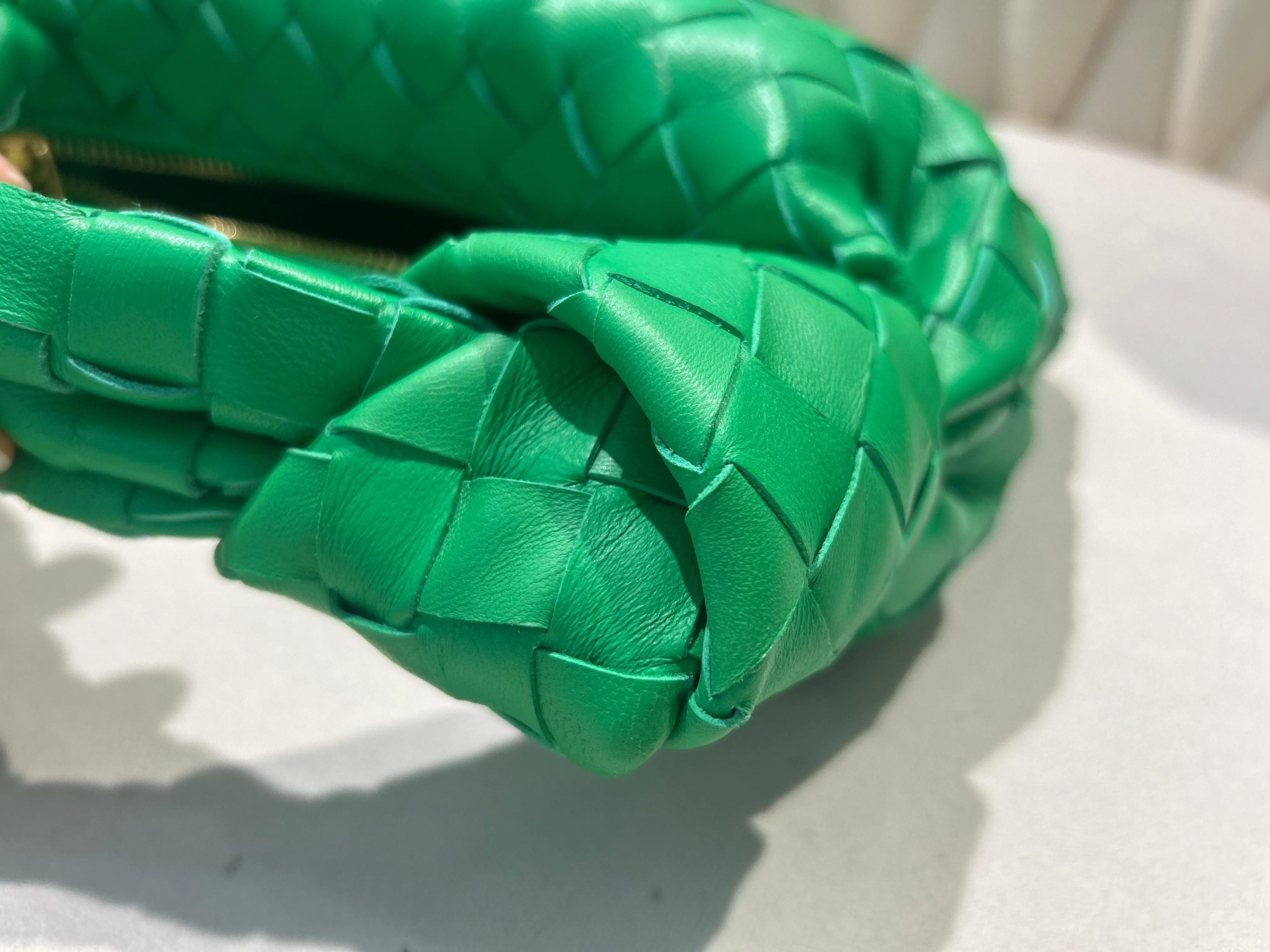 Lambskin Knotted Intrecciato Leather Handbag, Handcrafted Premium Quality Genuine Leather Handbag, Daily Fashion Lady Bag, Designer Bag