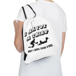 NOT A THIEF - Outdoor Drawstring Bag