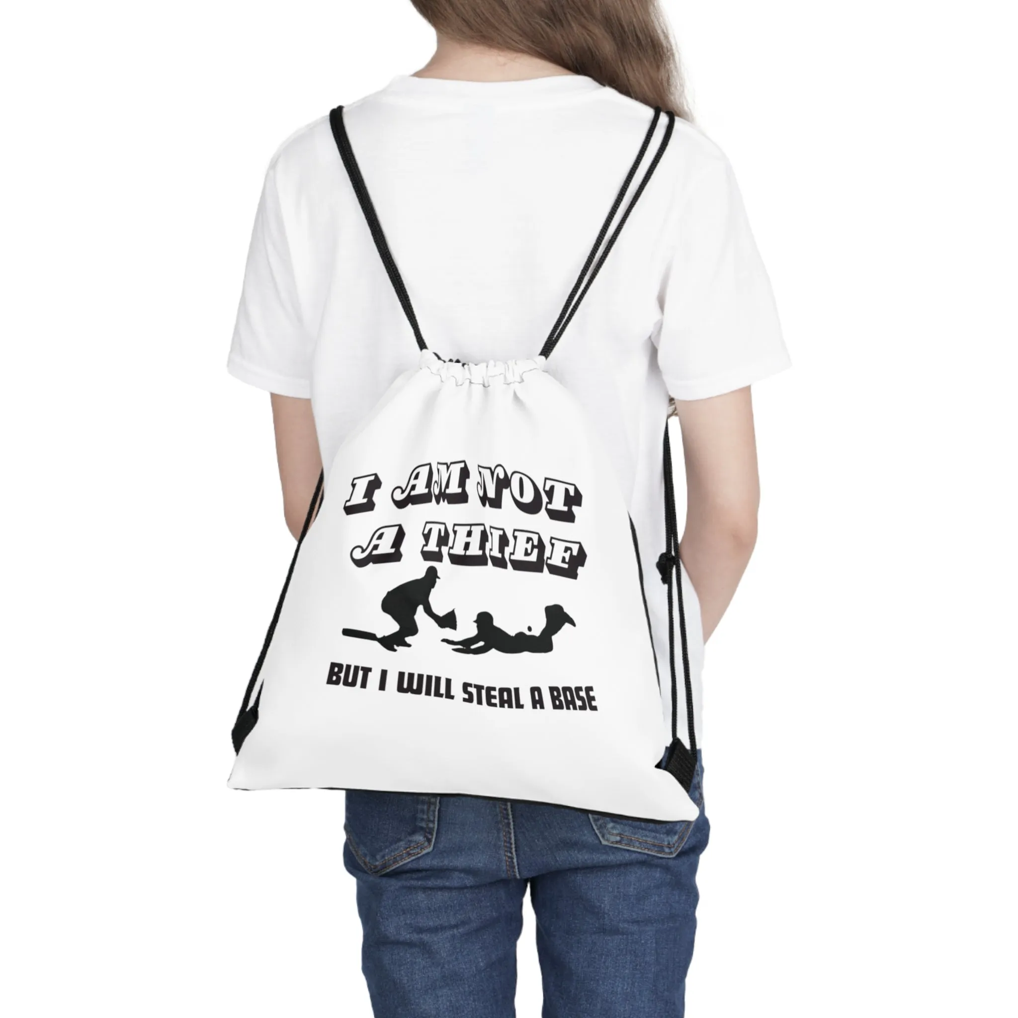 NOT A THIEF - Outdoor Drawstring Bag