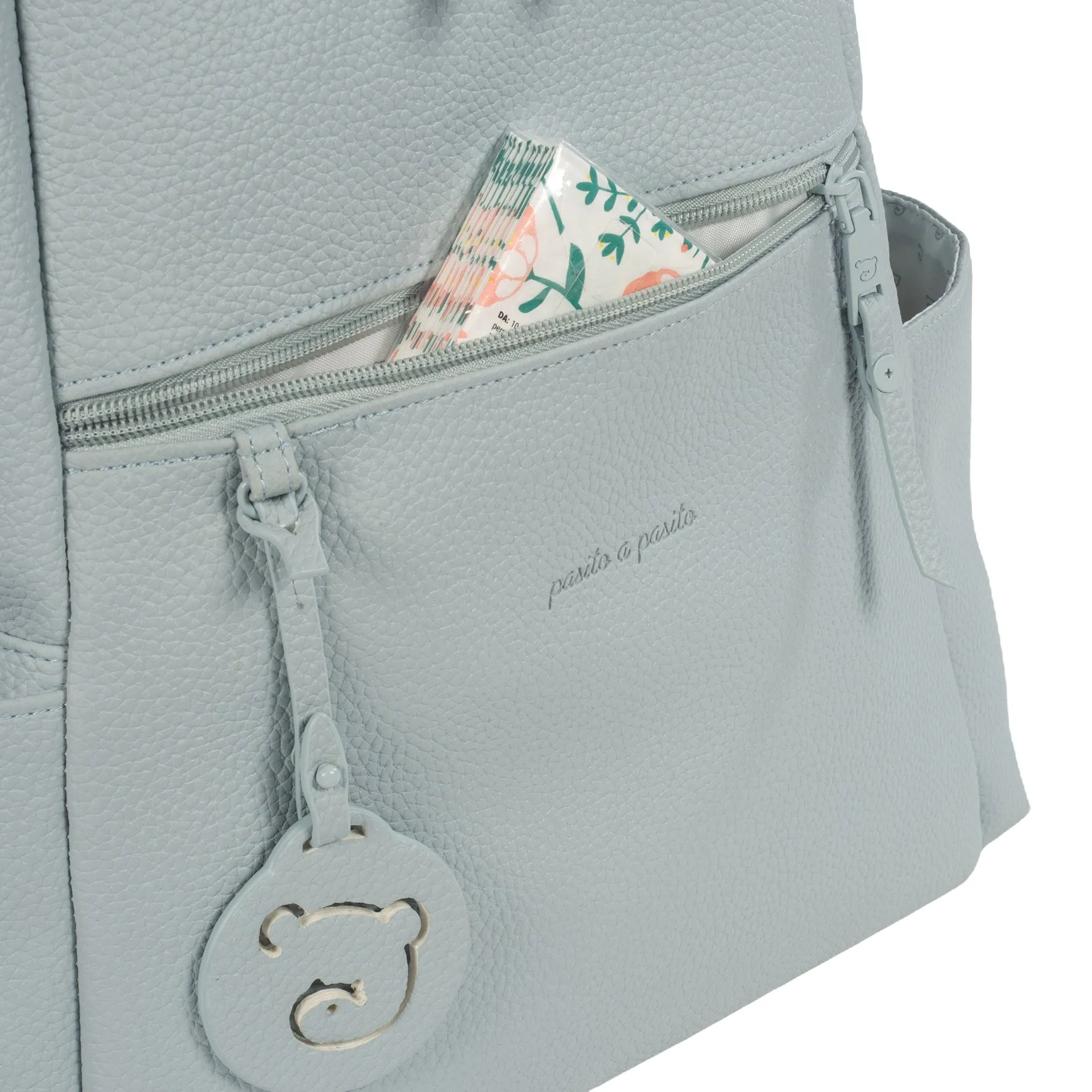 Pasito a Pasito Yummi Green Backpack Diaper Changing Bag