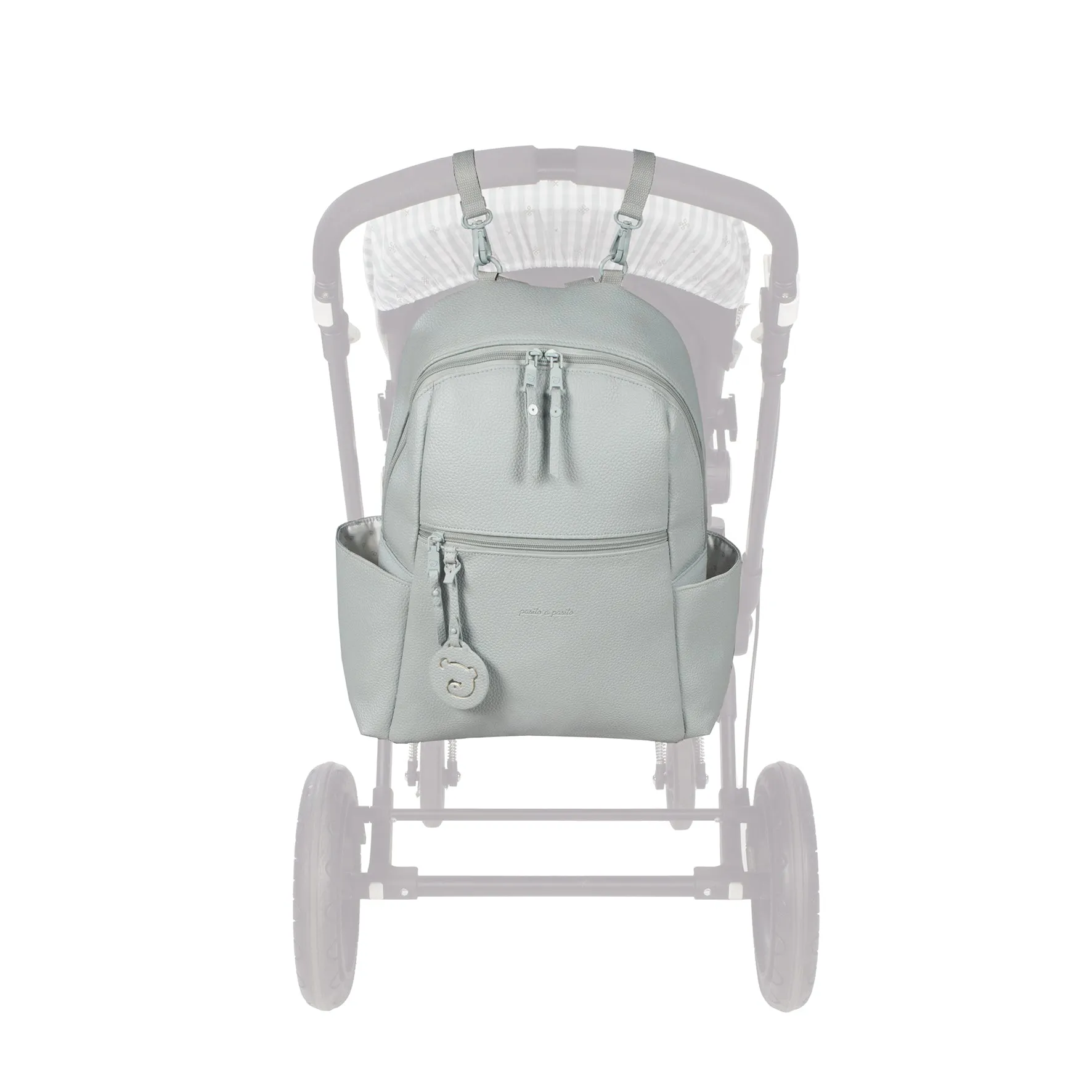 Pasito a Pasito Yummi Green Backpack Diaper Changing Bag