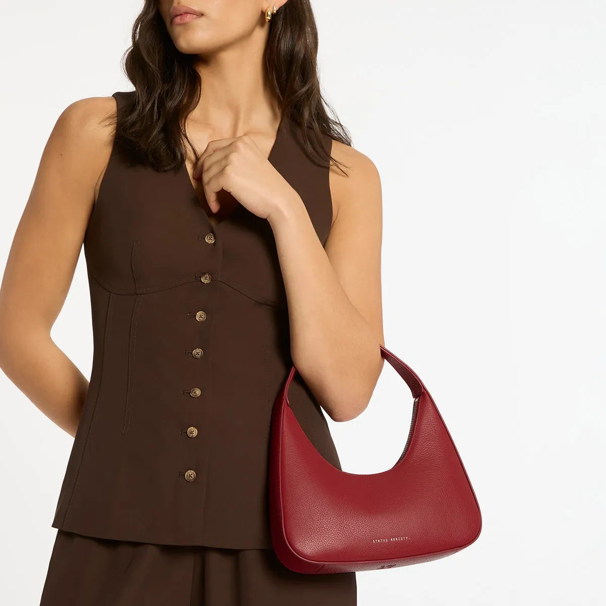 Status Anxiety 'Aurora Bag' - Rouge