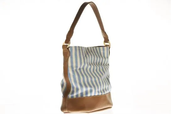 Swahili by SOSH - Women Bucket Bag, Linen & Leather, 4 Colors available