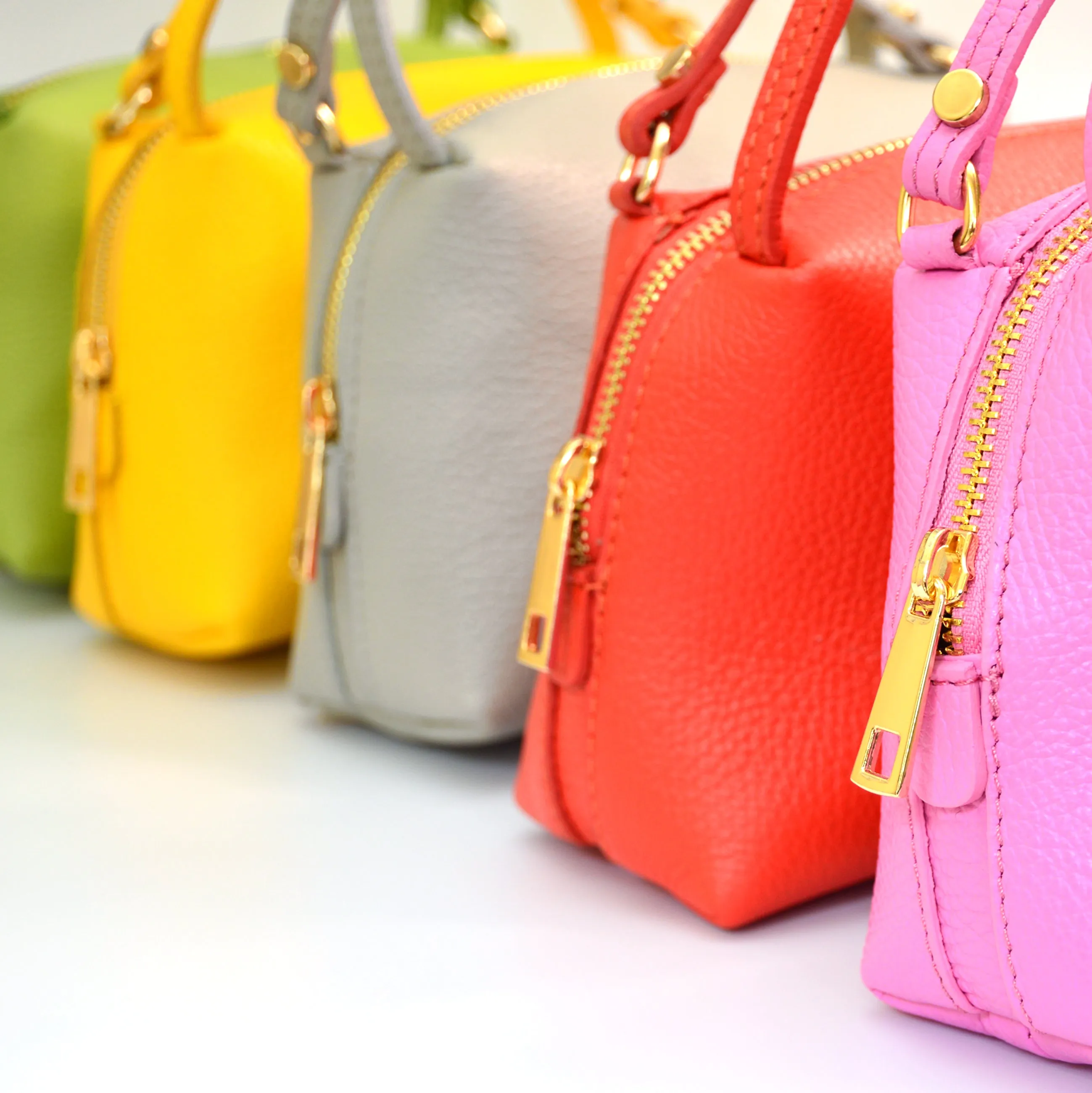 The Firenze Mini Crossbody Grey