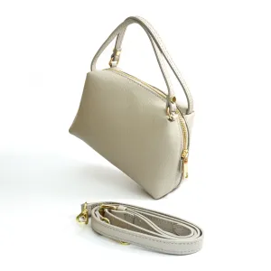 The Firenze Mini Crossbody Grey