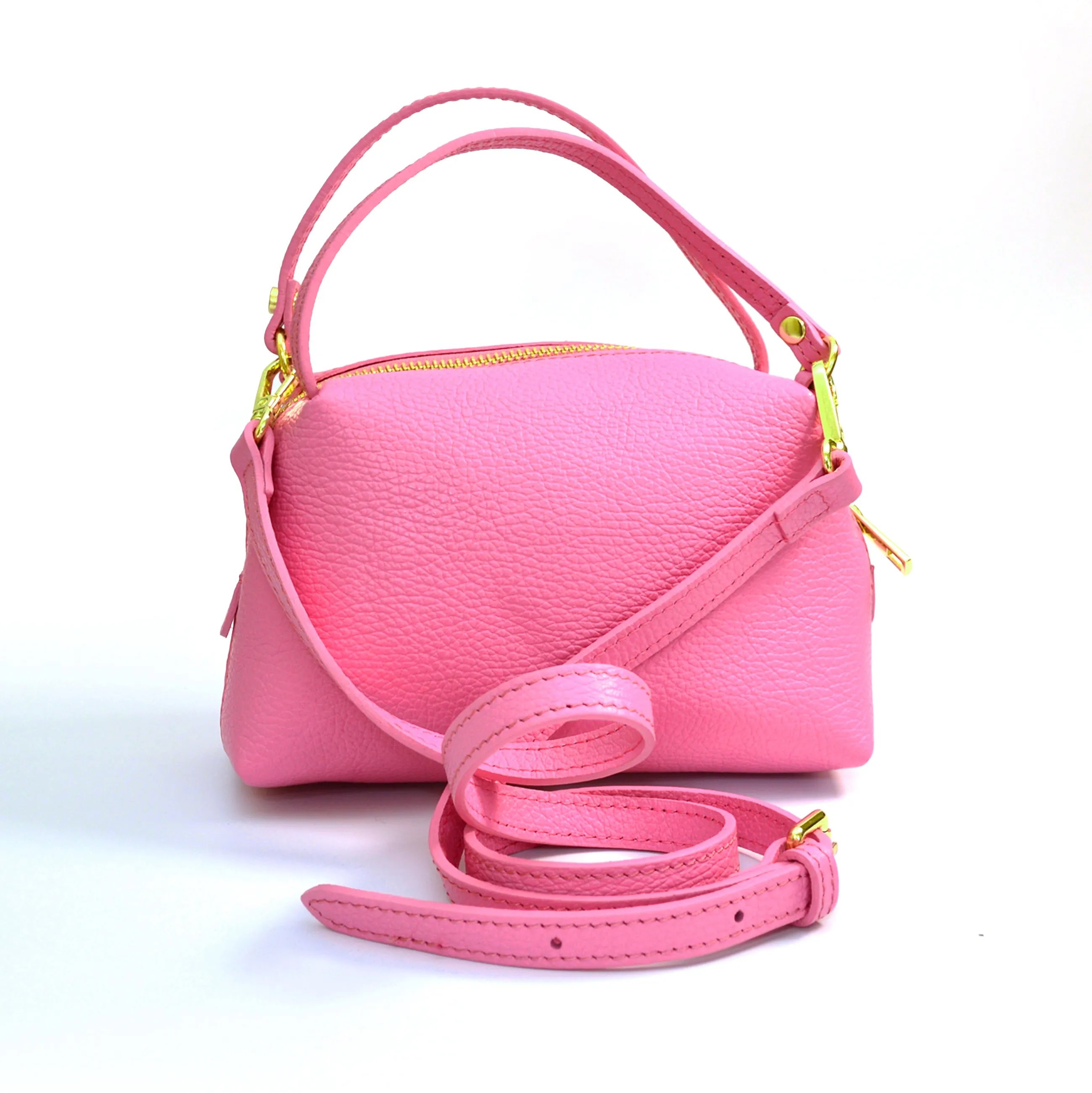 The Firenze Mini Crossbody Pink